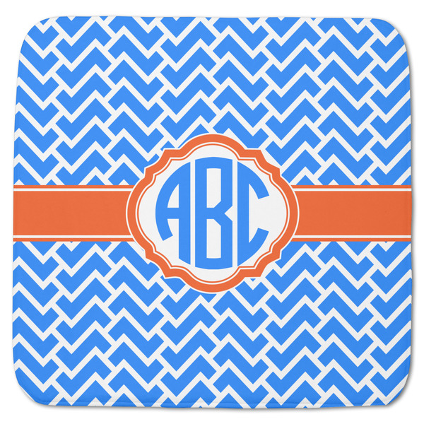 Custom Zigzag Memory Foam Bath Mat - 48"x48" (Personalized)