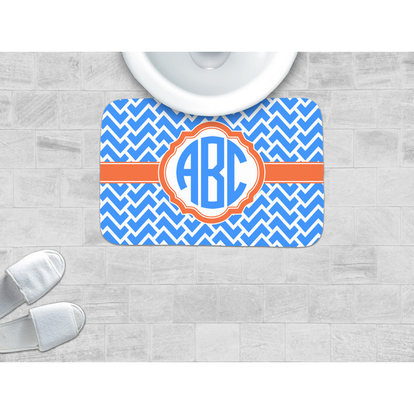 Zigzag Memory Foam Bath Mat - LIFESTYLE