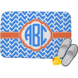 Zigzag Memory Foam Bath Mat (Personalized)