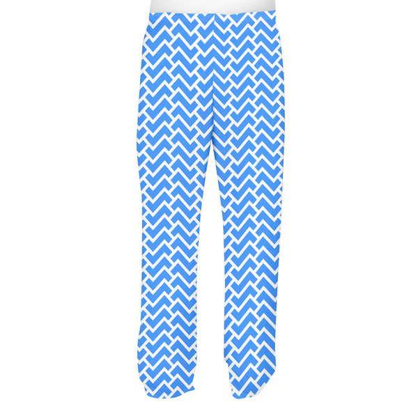 Zigzag Men's Pjs Back - on model