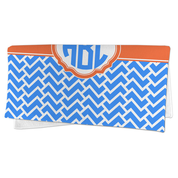 Zigzag Microfiber Dish Rag - FOLDED (half)