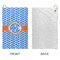 Zigzag Microfiber Golf Towels - Small - APPROVAL