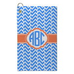 Zigzag Microfiber Golf Towel - Small (Personalized)