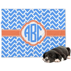 Zigzag Dog Blanket - Regular (Personalized)