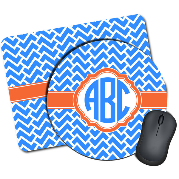 Custom Zigzag Mouse Pad (Personalized)