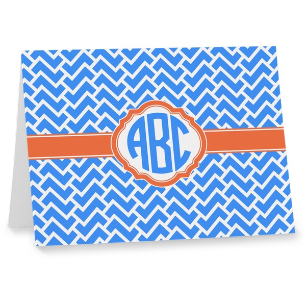 Custom Zigzag Note cards (Personalized)