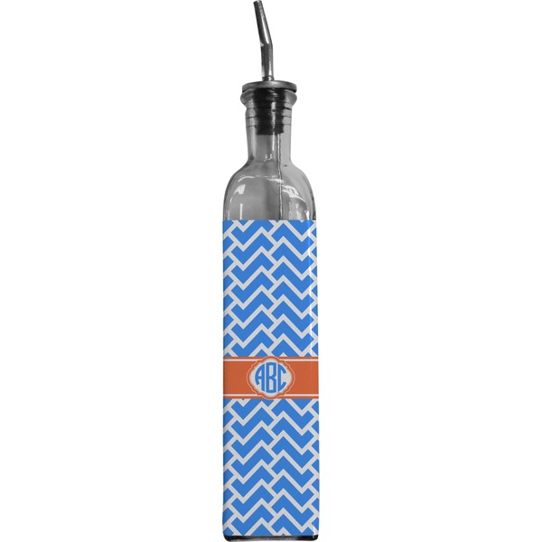 Custom Zigzag Oil Dispenser Bottle (Personalized)