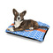 Zigzag Outdoor Dog Beds - Medium - IN CONTEXT