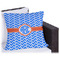 Zigzag Outdoor Pillow (Personalized)