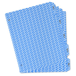 Zigzag Binder Tab Divider Set (Personalized)
