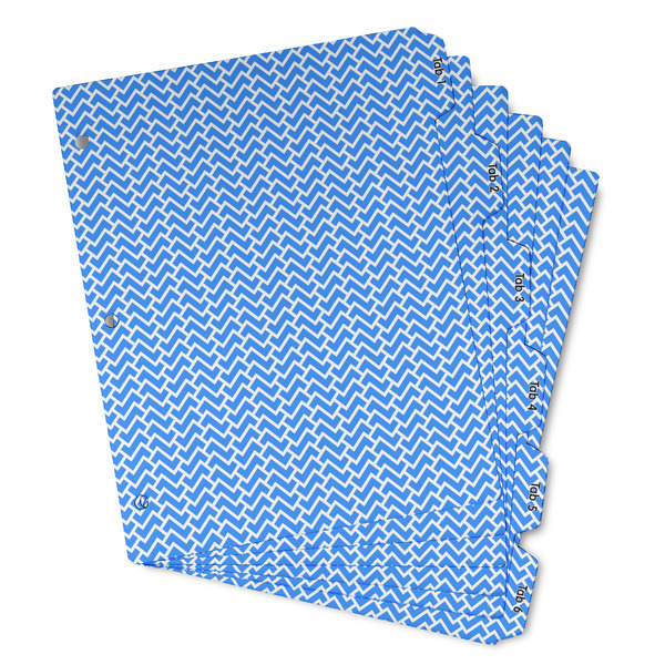 Zigzag Page Dividers - Set of 6 - Main/Front
