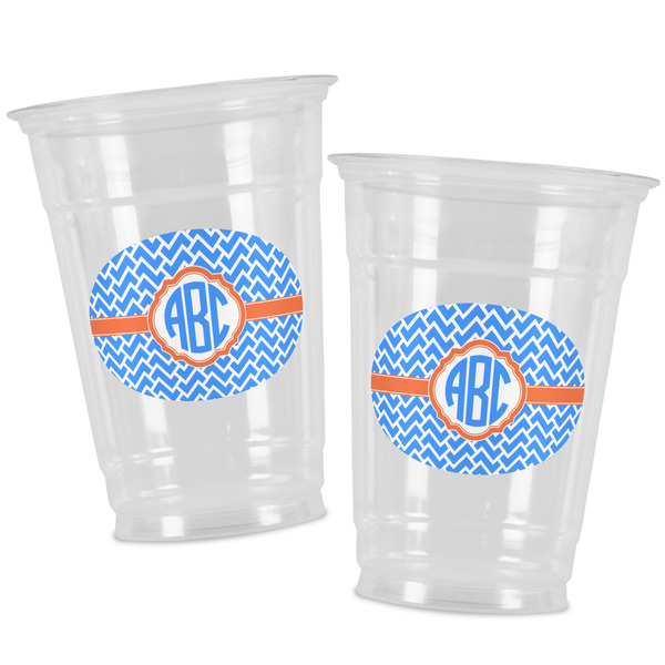 Zigzag Party Cups - 16oz - Alt View