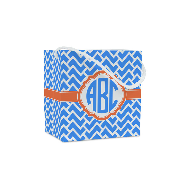 Custom Zigzag Party Favor Gift Bags - Matte (Personalized)