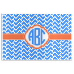 Zigzag Disposable Paper Placemats (Personalized)