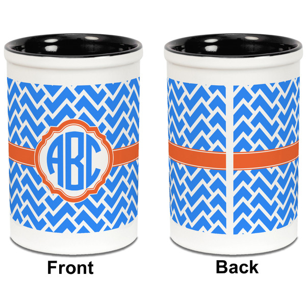 Zigzag Pencil Holder - Black - approval