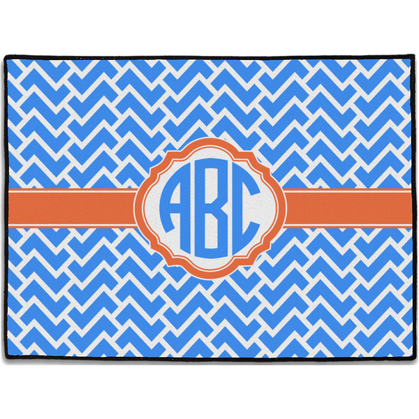 Custom Zigzag Door Mat (Personalized)