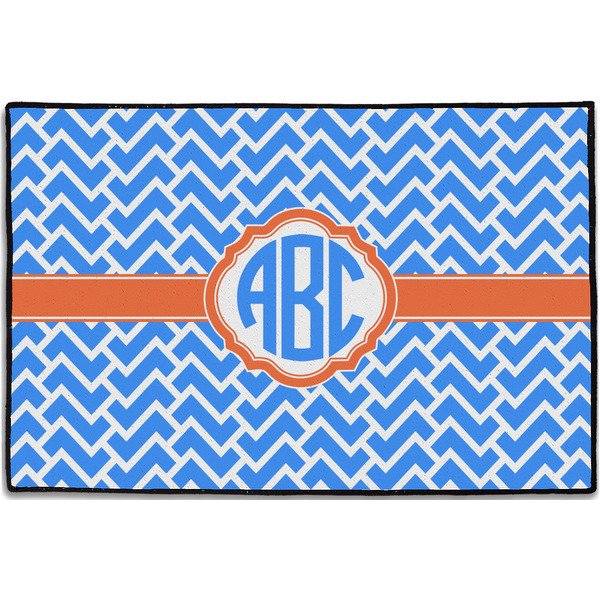 Zigzag Personalized Door Mat - 36x24 (APPROVAL)
