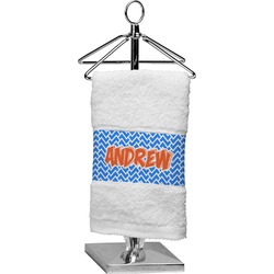 Zigzag Cotton Finger Tip Towel (Personalized)