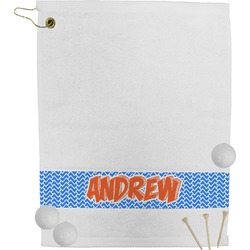 Zigzag Golf Bag Towel (Personalized)