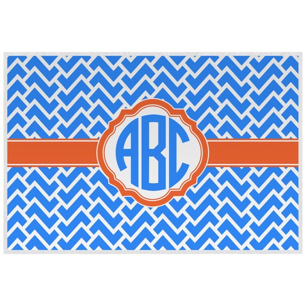 Zigzag Personalized Placemat (Back)