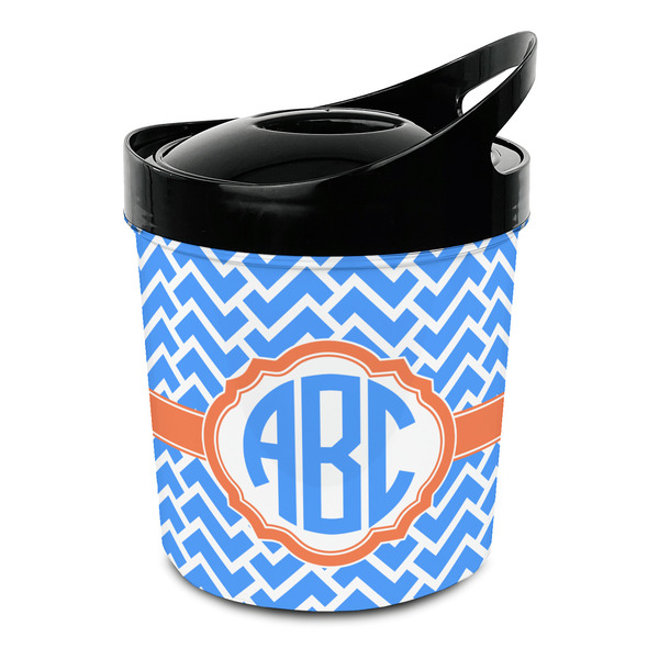Custom Zigzag Plastic Ice Bucket (Personalized)