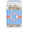 Zigzag Dog Treat Jar (Personalized)