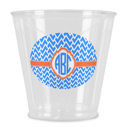 Zigzag Plastic Shot Glass (Personalized)