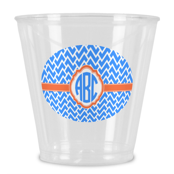 Custom Zigzag Plastic Shot Glass (Personalized)