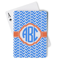 Zigzag Playing Cards (Personalized)
