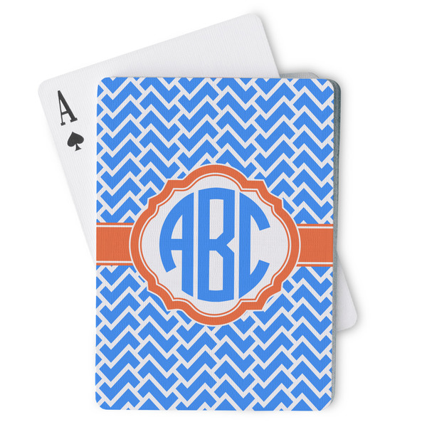 Custom Zigzag Playing Cards (Personalized)
