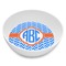 Zigzag Melamine Bowl - 8 oz (Personalized)