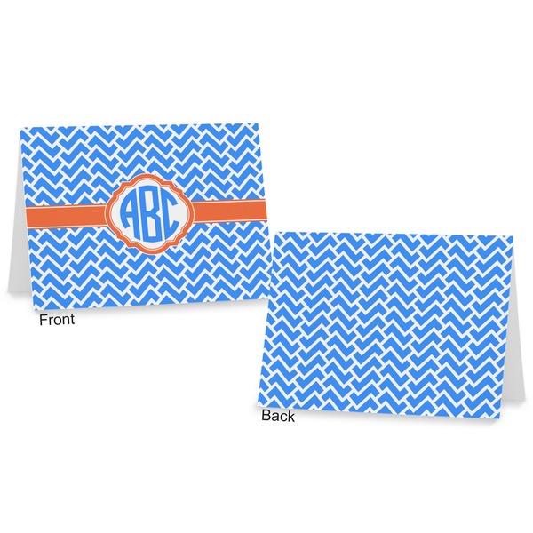 Zigzag Postcard - Front and Back