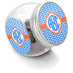 Zigzag Puppy Treat Jar (Personalized)