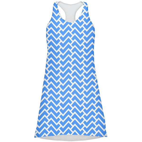 Custom Zigzag Racerback Dress