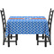 Zigzag Rectangular Tablecloths - Side View