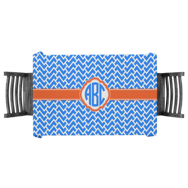 Custom Zigzag Tablecloth - 58"x58" (Personalized)