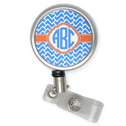 Zigzag Retractable Badge Reel (Personalized)