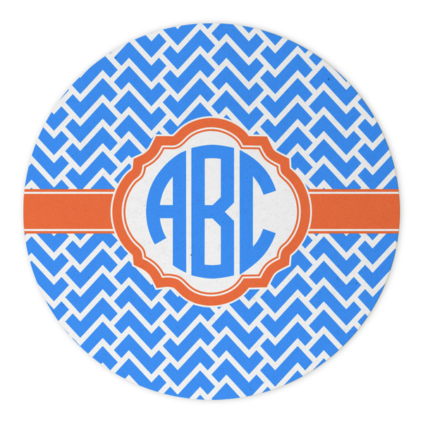 Zigzag Round Paper Coaster - Approval