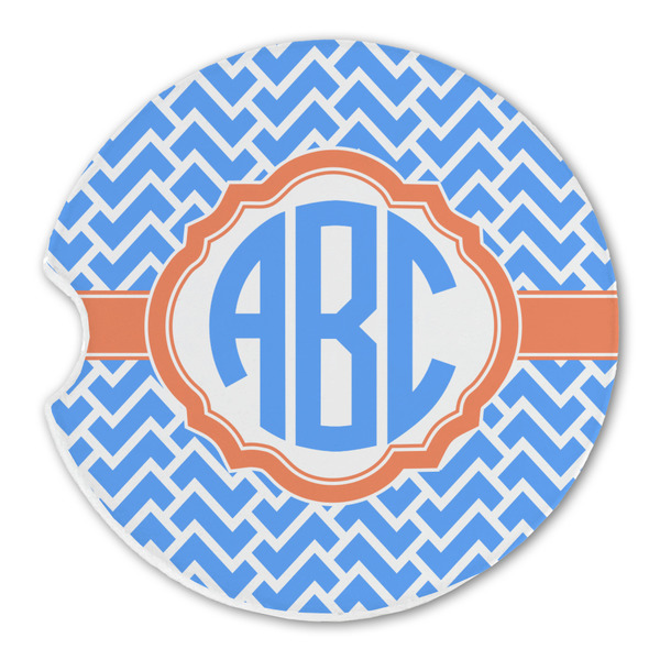 Zigzag Sandstone Car Coaster - Single