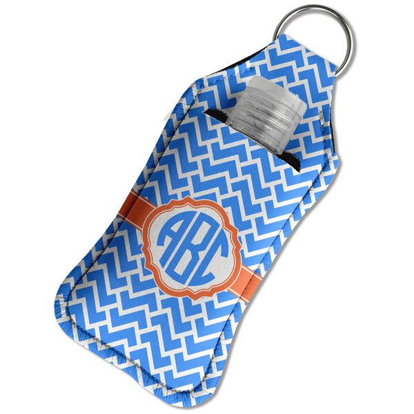 Zigzag Sanitizer Holder Keychain - Large in Case