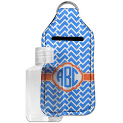 Zigzag Hand Sanitizer & Keychain Holder - Large (Personalized)
