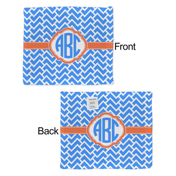 Zigzag Security Blanket - Front & Back View