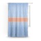 Zigzag Sheer Curtain With Window and Rod
