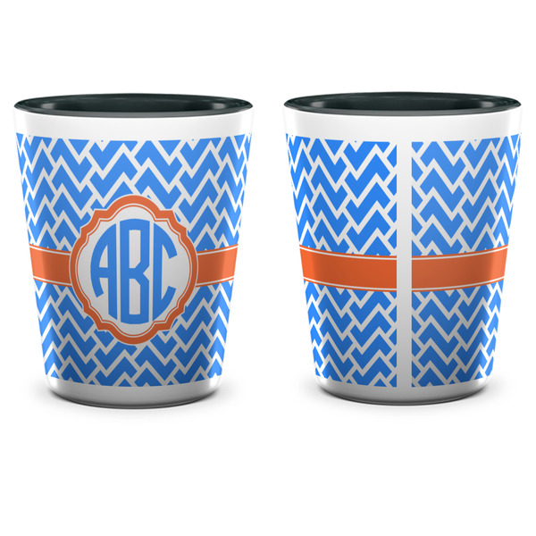 Zigzag Shot Glass - Two Tone - APPROVAL