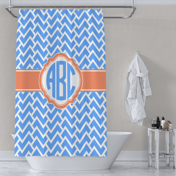 Zigzag Shower Curtain Lifestyle