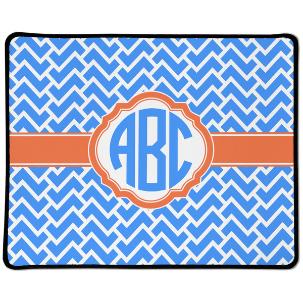 Custom Zigzag Large Gaming Mouse Pad - 12.5" x 10" (Personalized)