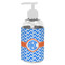 Zigzag Plastic Soap / Lotion Dispenser (8 oz - Small - White) (Personalized)