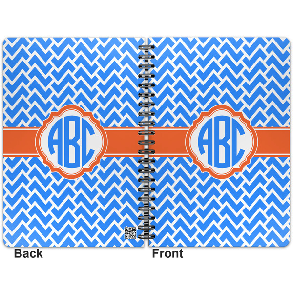 Zigzag Spiral Journal 7 x 10 - Apvl