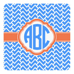 Zigzag Square Decal (Personalized)