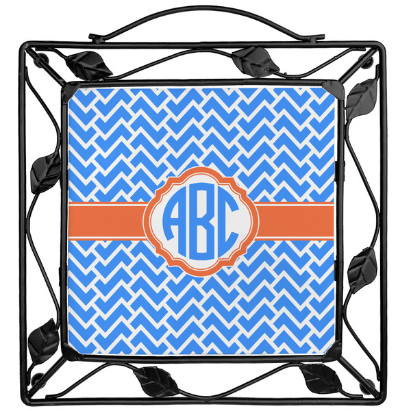 Custom Zigzag Square Trivet (Personalized)